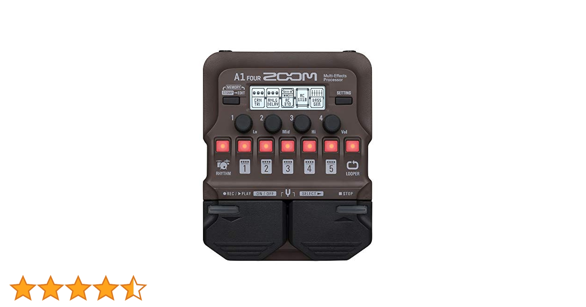 ZOOM A1 FOUR マルチエフェクトプロセッサー　美品 Amazon.co.jp: ZOOM ズーム A1X FOUR マルチエフェクター マルチ
